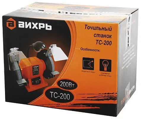 Станок точильный ВИХРЬ ТС-200, 200 Вт, 150мм    купить в СОМ