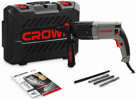 Перфоратор CROWN CT18108 BMC, SDS+, 800Вт купить в СОМ