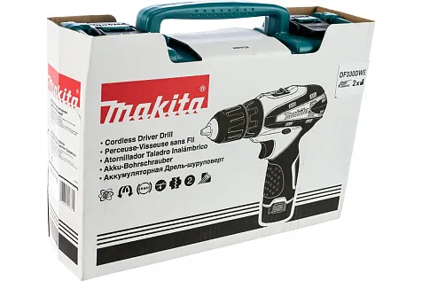 Шуруповерт MAKITA DF 330 DWE, 10.8 В, Li-ion, 1.3 А/ч купить в СОМ