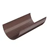 Желоб ПВХ водосточный ТехоНиколь ОПТИМА, темно-коричневый, 3000 мм купить в СОМ