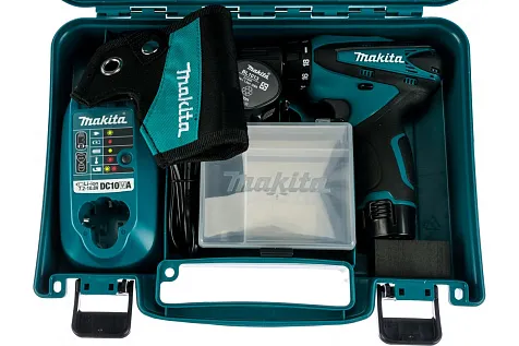 Шуруповерт MAKITA DF 330 DWE, 10.8 В, Li-ion, 1.3 А/ч купить в СОМ