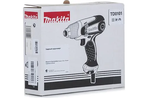 Шуруповерт сетевой MAKITA ТD 0101, 230Вт  купить в СОМ