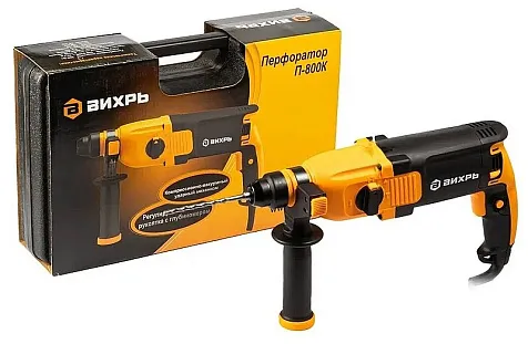 Перфоратор ВИХРЬ П-850К, SDS+, 850 Вт купить в СОМ