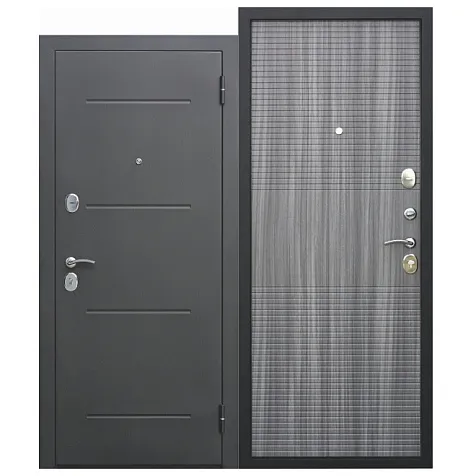 Дверь металлическая Гарда Муар Венге Тобакко, 75мм, левая, 860 мм купить в СОМ