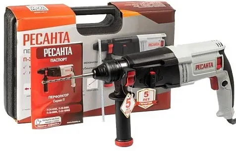 Перфоратор РЕСАНТА П-30-900К, SDS+, 900 Вт купить в СОМ