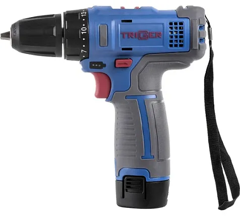 Шуруповерт TRIGGER 20101, 12 В, Li-ion, 1.5 А/ч купить в СОМ