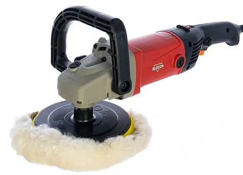 Машина полировальная Elitech МП 1418Э, 180мм, 1400Вт купить в СОМ