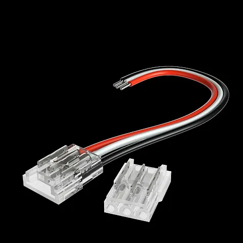 Коннекторы прокалывающие 3pin с проводом для гибкого соедин. или подкл. Светод. ленты MIX 8мм (2 шт) купить в СОМ