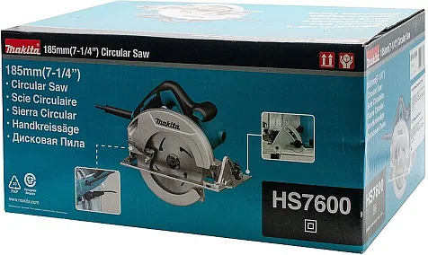 Пила циркулярная MAKITA HS7600, 1200Вт, 185 мм купить в СОМ