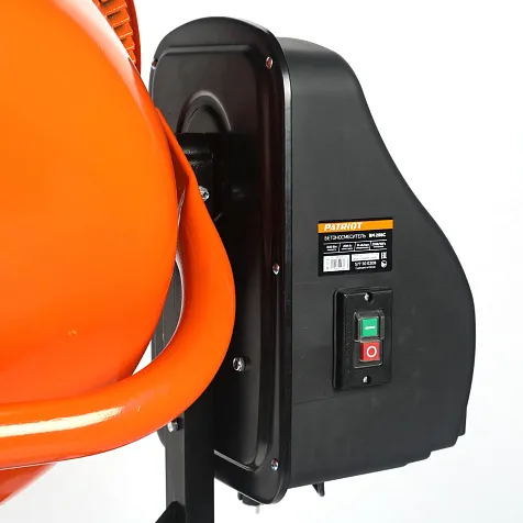 Бетоносмеситель PATRIOT BM 208C, 200л, 800Вт, чугунный венец купить в СОМ
