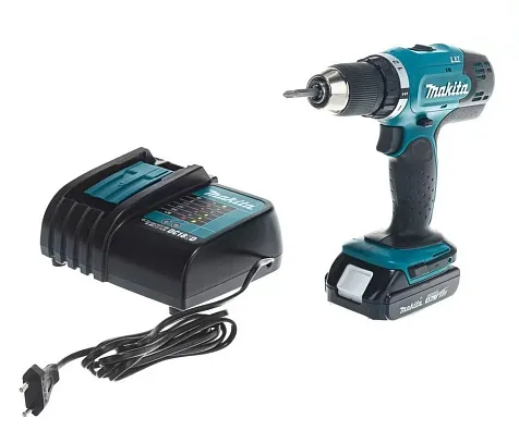Шуруповерт MAKITA DDF 453 SYX5, 18 В, Li-ion, 1.5 А/ч, 1 аккумулятор купить в СОМ
