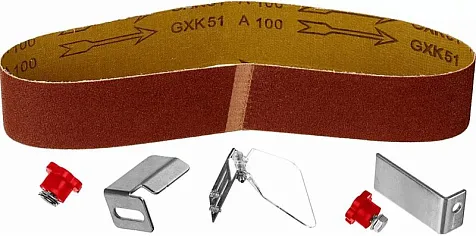 Станок точильный Зубр ПТЛ-150, 300Вт, 150мм, шлифлента 686х50мм, лампа купить в СОМ